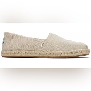 TOMS Women's Espadrilles - Cream Canvas